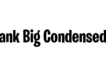 Burbank Big Condensed Bold Font