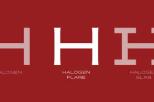 Halogen Flare Font Family