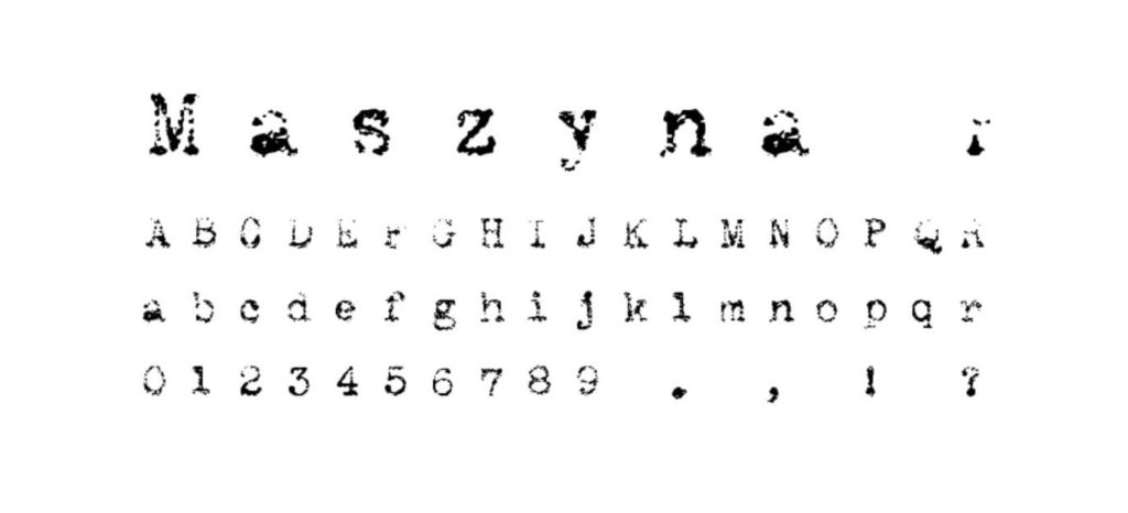 Maszyna Royal Light Regular Font