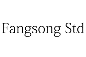 Adobe Fangsong Std R Font