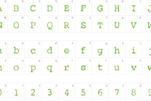 Qwerty Medium Font