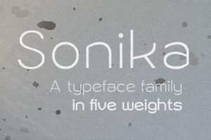 Sonika Font Family