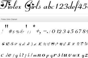 Fiolex Girls Font Family
