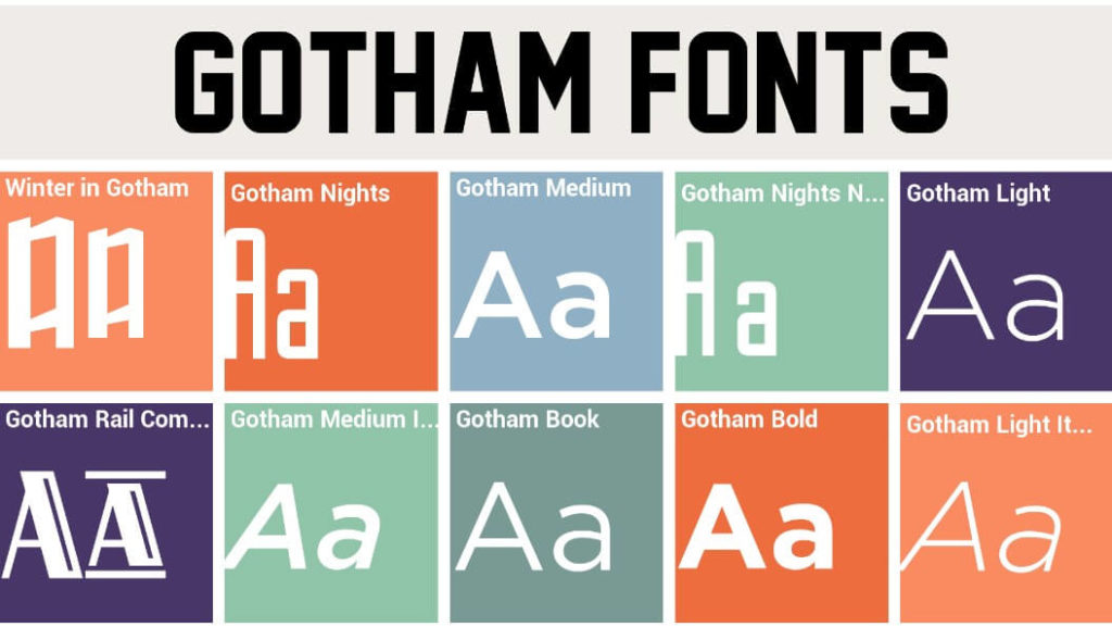 Gotham Font