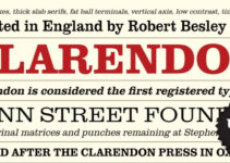 Clarendon Typeface Font