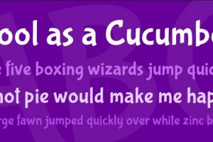 BubbleGum Font
