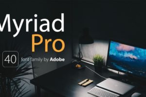 Myriad Pro Font