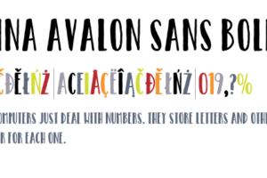 Catalina Avalon Sans W01 Bold Font