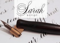 Sarah Script Font