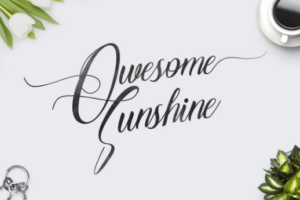 Morning Wishes Font