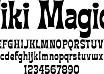 Tiki Magic Font