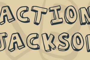 Action Jackson Font