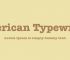 American Typewriter Font Family
