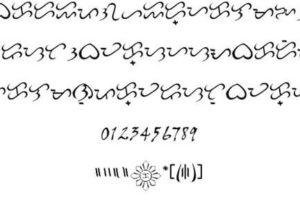 Baybayin Modern Script Font