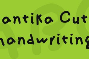 Cantika Cute Handwriting Font