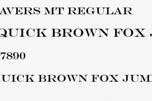Engravers Mt Font