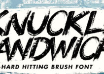 Knuckle Sandwich Font Family