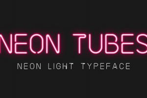 Neon Tube Font