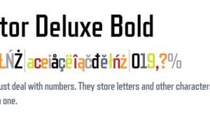 Refrigerator Delx W01 Bold Font