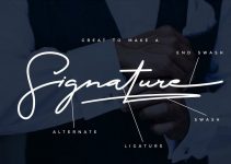 The Doctor Signature Font
