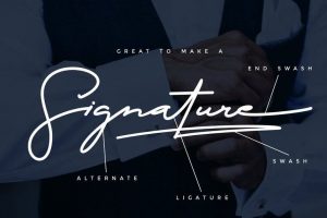 The Doctor Signature Font