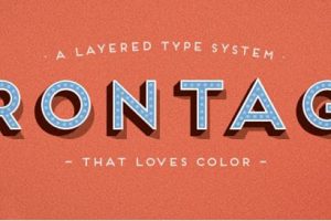 Frontage Font Family