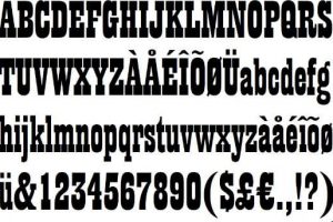 Playbill Font