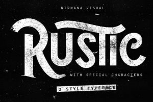 The Rustic Typeface