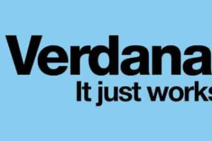 Verdana Font