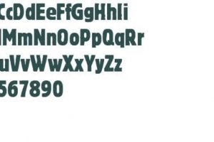 Block Be Font