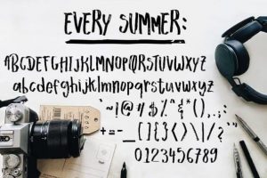 Every Summer Font
