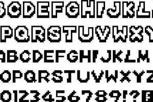 Mario Kart Regular Font