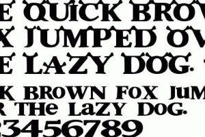 Shrek Font