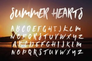 Summer Hearts Font