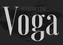 Voga Medium Font