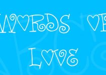 Words of Love Font