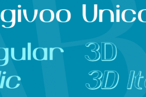 Yiggivoo Unicode Font Family
