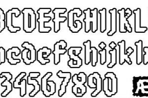 8-Bit Limit RO (BRK) Font