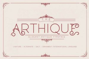 Arthique Elegant Font