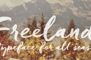 Freeland Font