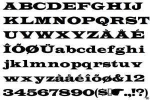 Latin Font