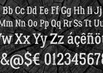 Lumberjack Font