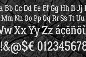 Lumberjack Font