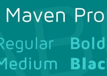 Maven Pro Bold Font