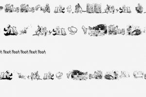 Pooh Classic Dings Font