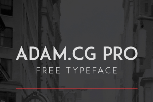 ADAM.CG Pro Typeface