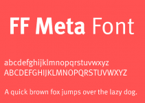 FF Meta Font