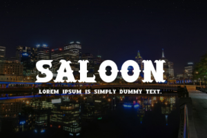 Saloon Font