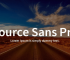 Source Sans Pro Font Family