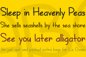 Sunny Spring Day Font